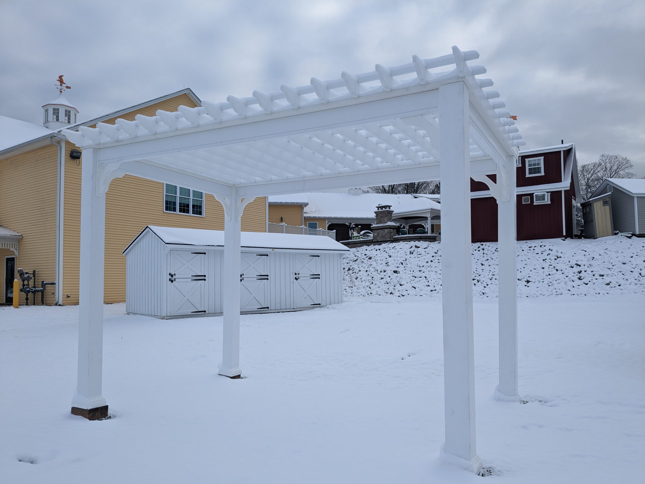 10' x 16' Vinyl Traditional Vinyl Pergola $7995