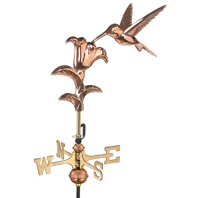 Cottage Size Hummingbird Weathervane