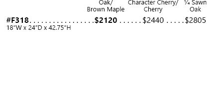 Avondale Base Pricing