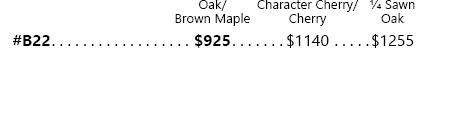 Avondale Option Pricing