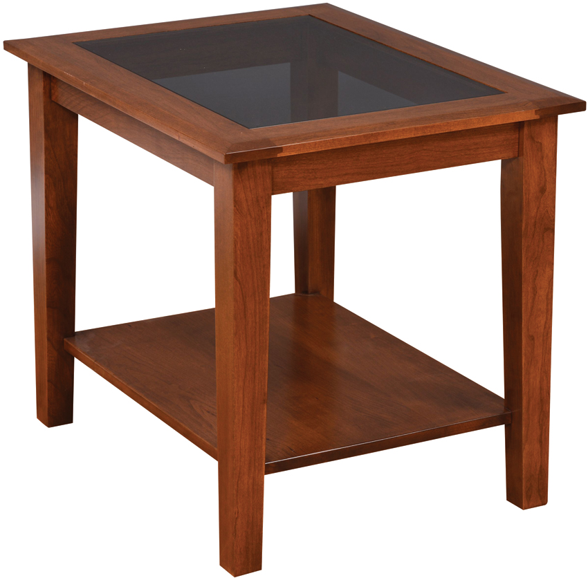 Brooklyn End Table with Shelf