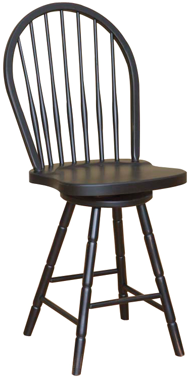 Colonial Pine 24" Stool