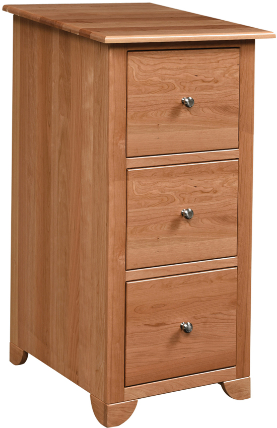 Covington Credenza 3-Drawer Vertical File Cabinet