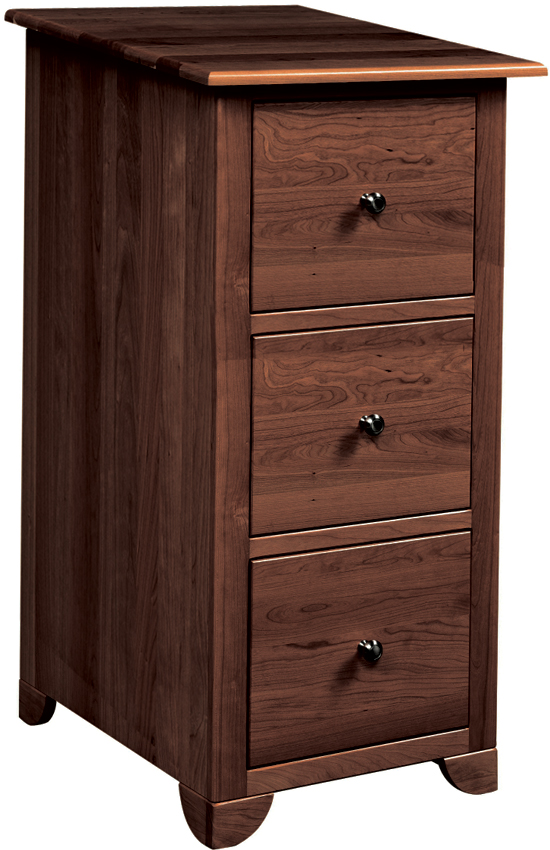 Covington Executive 3-Drawer Vertical File Cabinet
