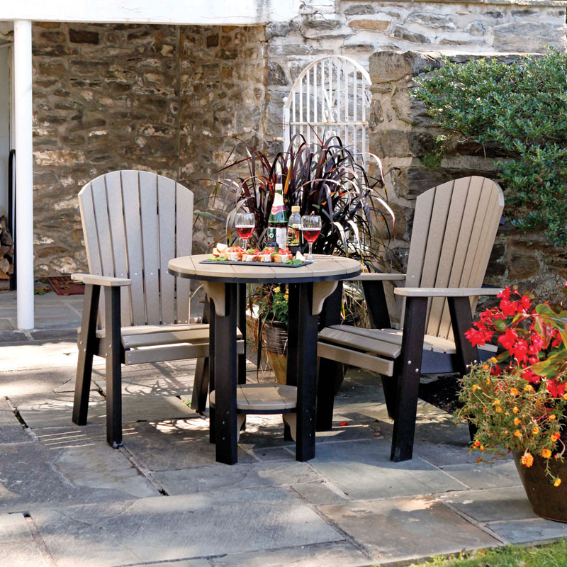 Leisure Poly Create-Your-Own Round Table Set