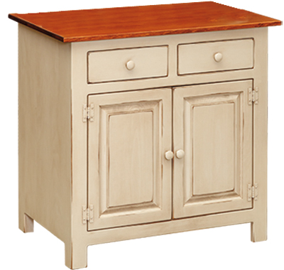 Colonial Pine Small Hoosier Base Only