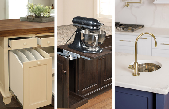 Kitchen Island Features