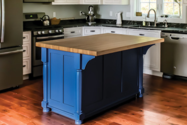 Signature Raised Panel Kitchen Island