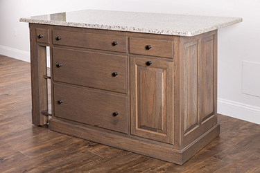 Signature Raised Panel Kitchen Island