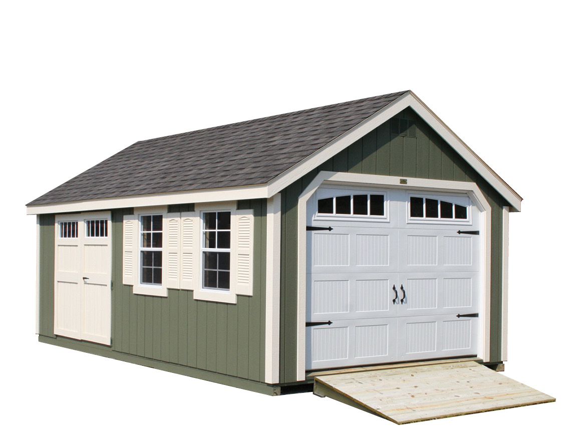 New England Cape Garage T111