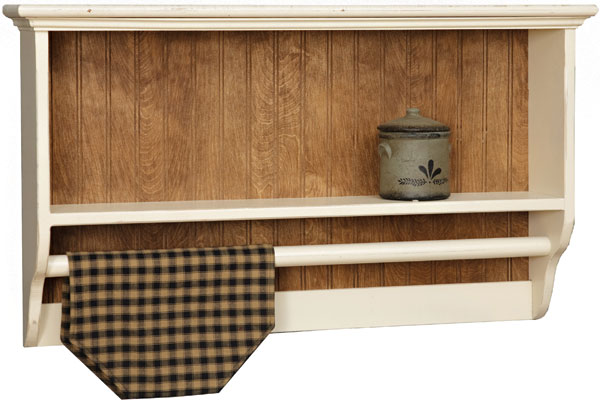 Vintage Pine 3' Gettysburg Wall Shelf